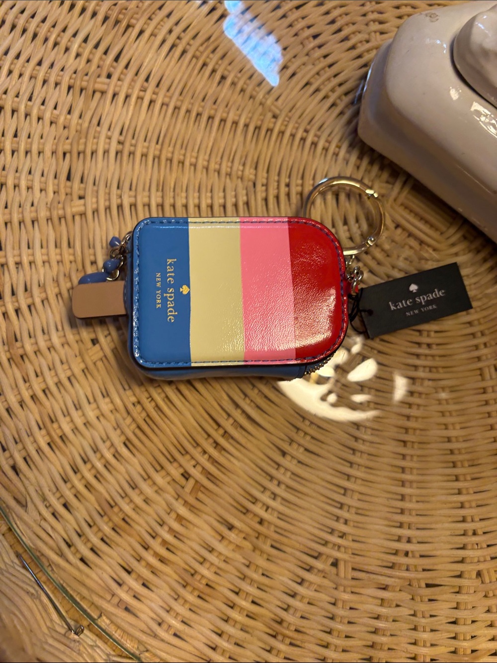 Kate Spade Popsicle pouch key ring - Picture 10 of 10